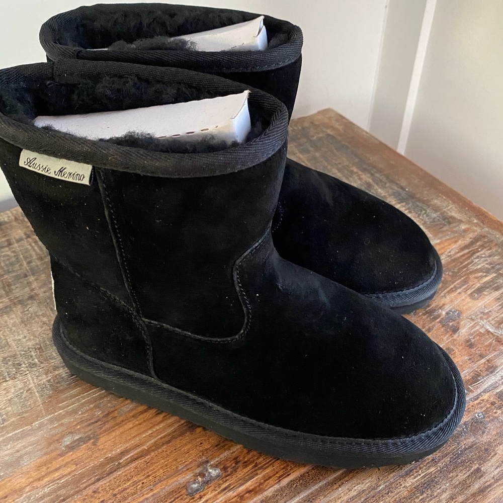 Aussie Merino Kids Suede Boots